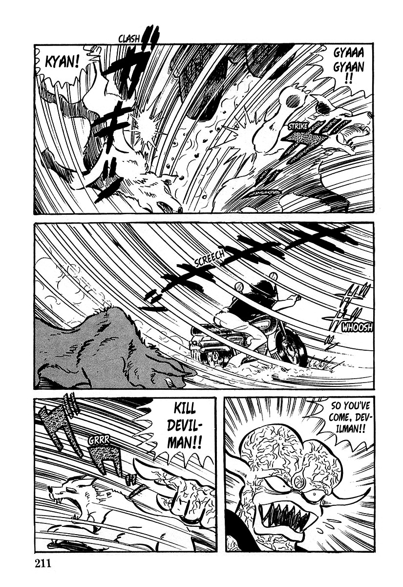 Devilman (Mitsuru Hiruta) Chapter 6 page 28 - Chapter 6 : The Wicked Gondroma