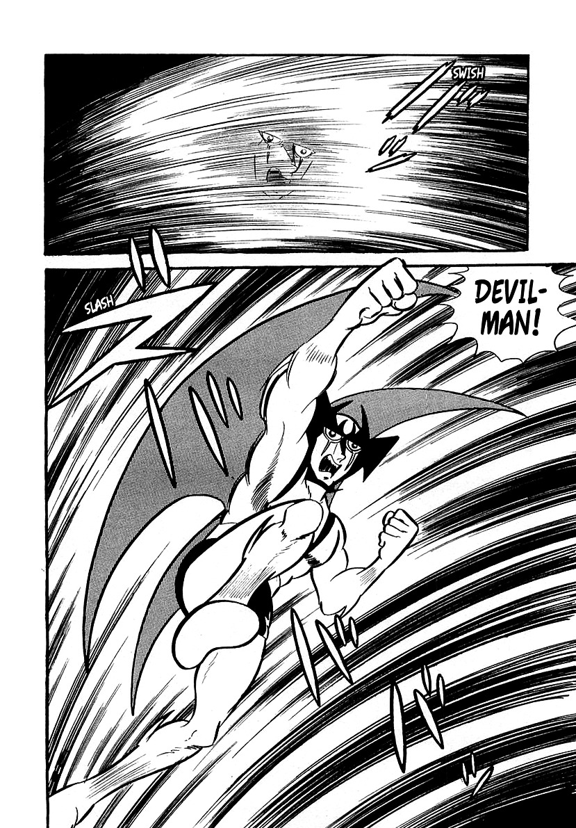 Devilman (Mitsuru Hiruta) Chapter 7 page 24 - Chapter 7 : The Wicked Kenetos