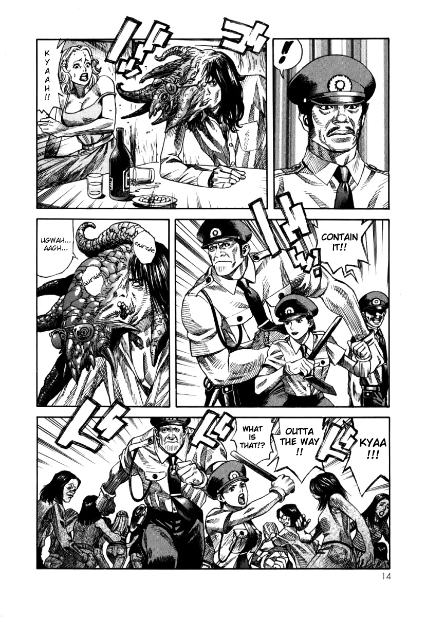 Devilman Mokushiroku - Strange Days Chapter 1 page 15 - Chapter 1: All the madmen