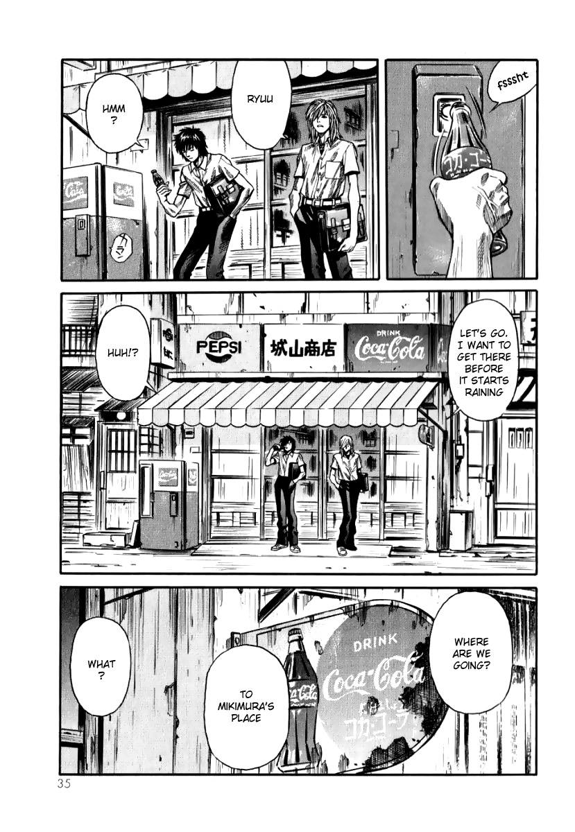 Devilman Mokushiroku - Strange Days Chapter 1 page 35 - Chapter 1: All the madmen