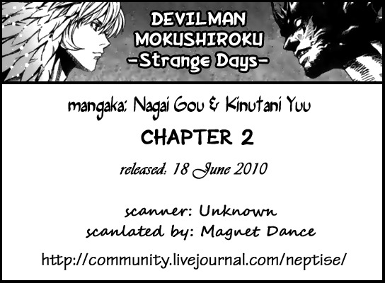 Devilman Mokushiroku - Strange Days Chapter 2 page 32 - Chapter 2: Death don't have no mercy