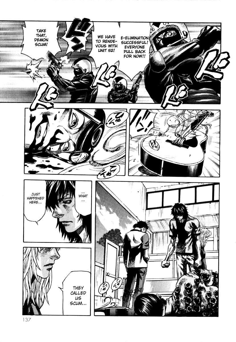 Devilman Mokushiroku - Strange Days Chapter 4 page 28 - Chapter 4: Helpless