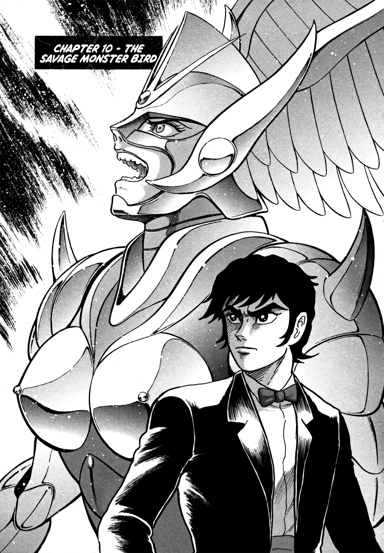 Devilman Saga Chapter 10 page 1 - Chapter 10: The Savage Monster Bird