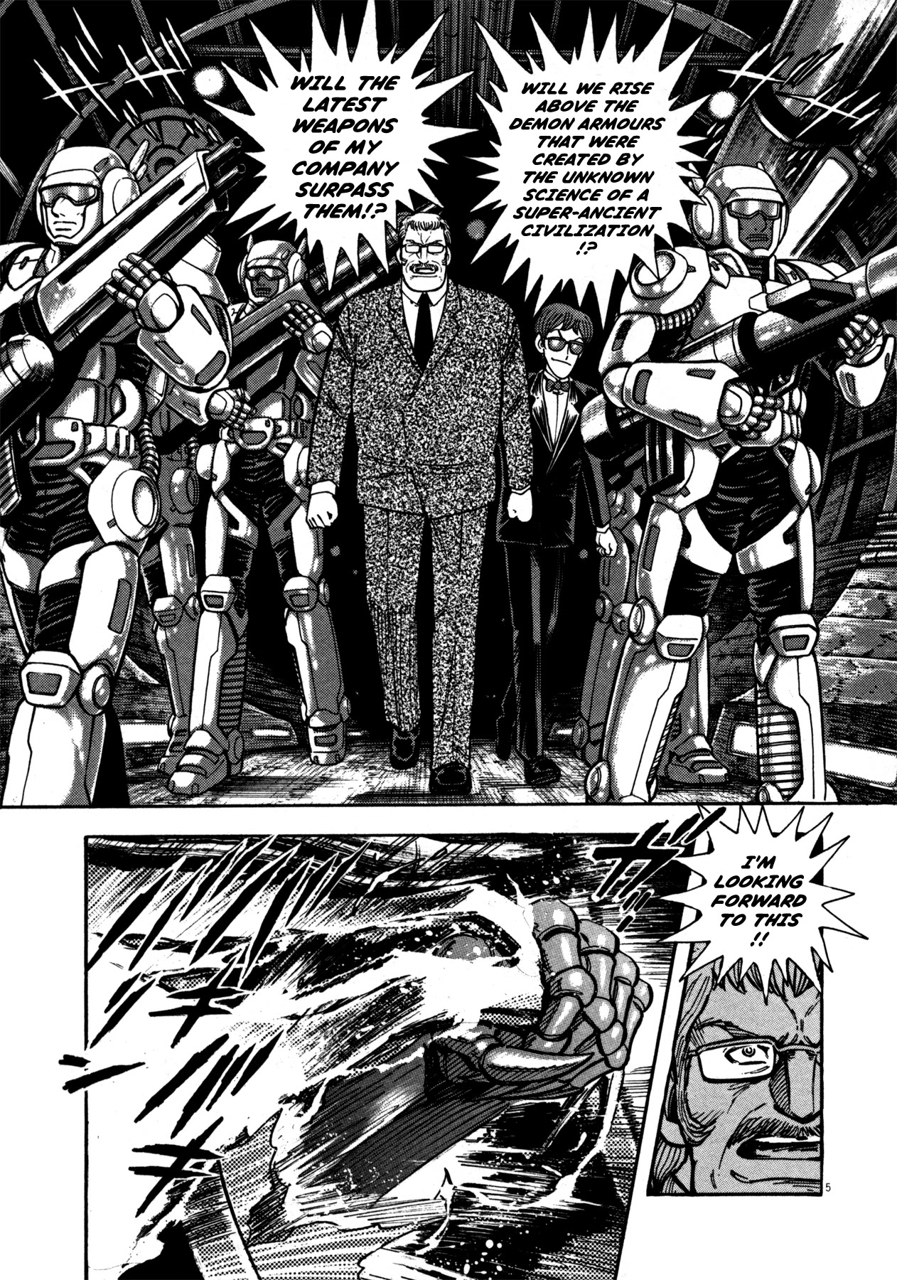 Devilman Saga Chapter 10 page 5 - Chapter 10: The Savage Monster Bird