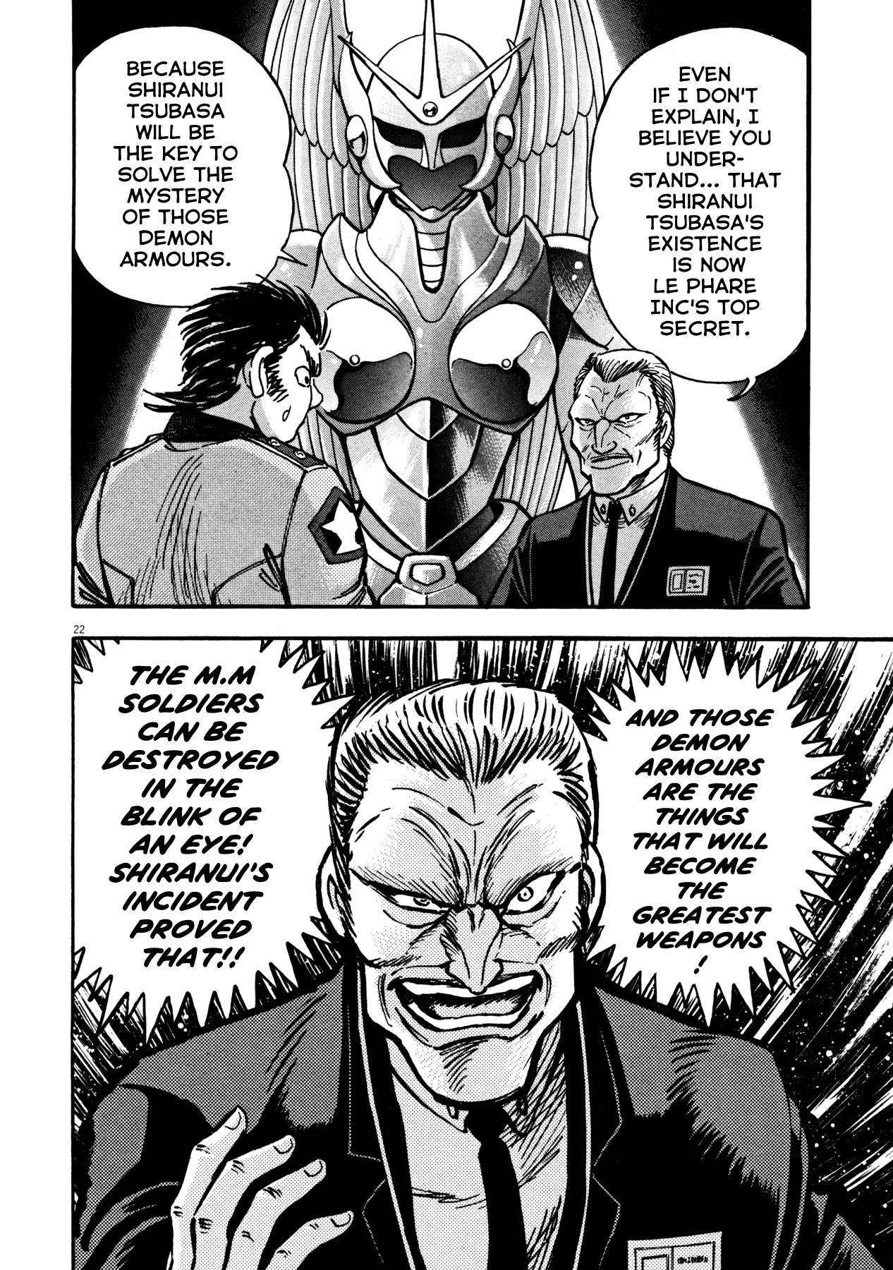 Devilman Saga Chapter 12 page 18 - Chapter 12: Top Secret