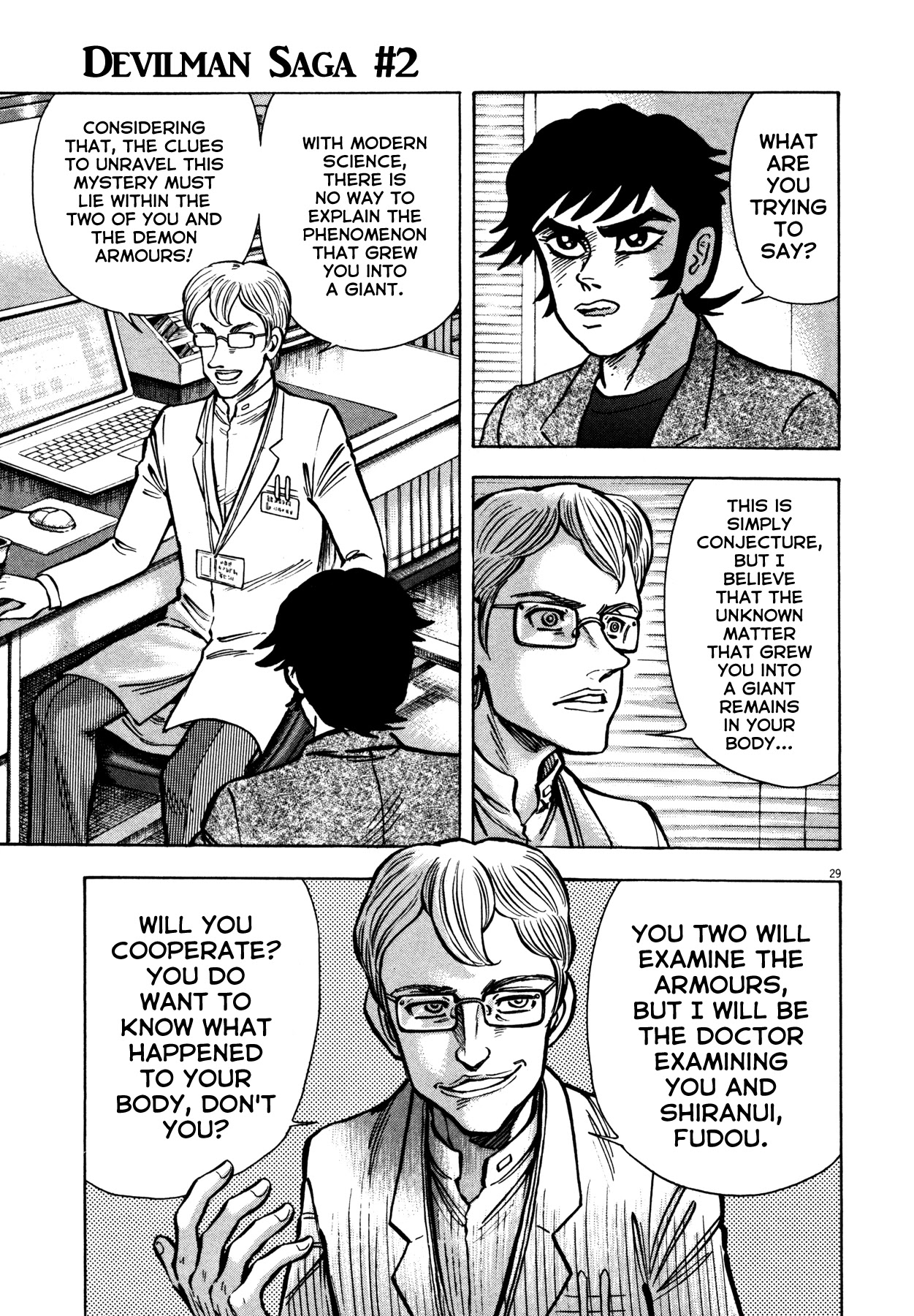 Devilman Saga Chapter 12 page 25 - Chapter 12: Top Secret