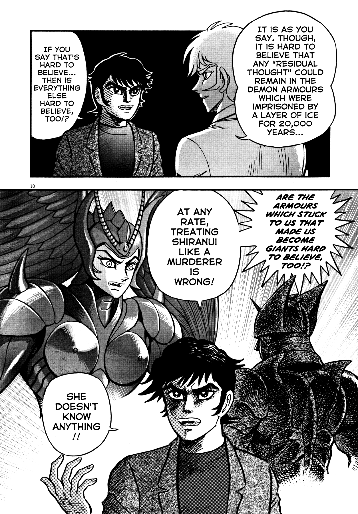 Devilman Saga Chapter 13 page 10 - Chapter 13: Residual Thoughts