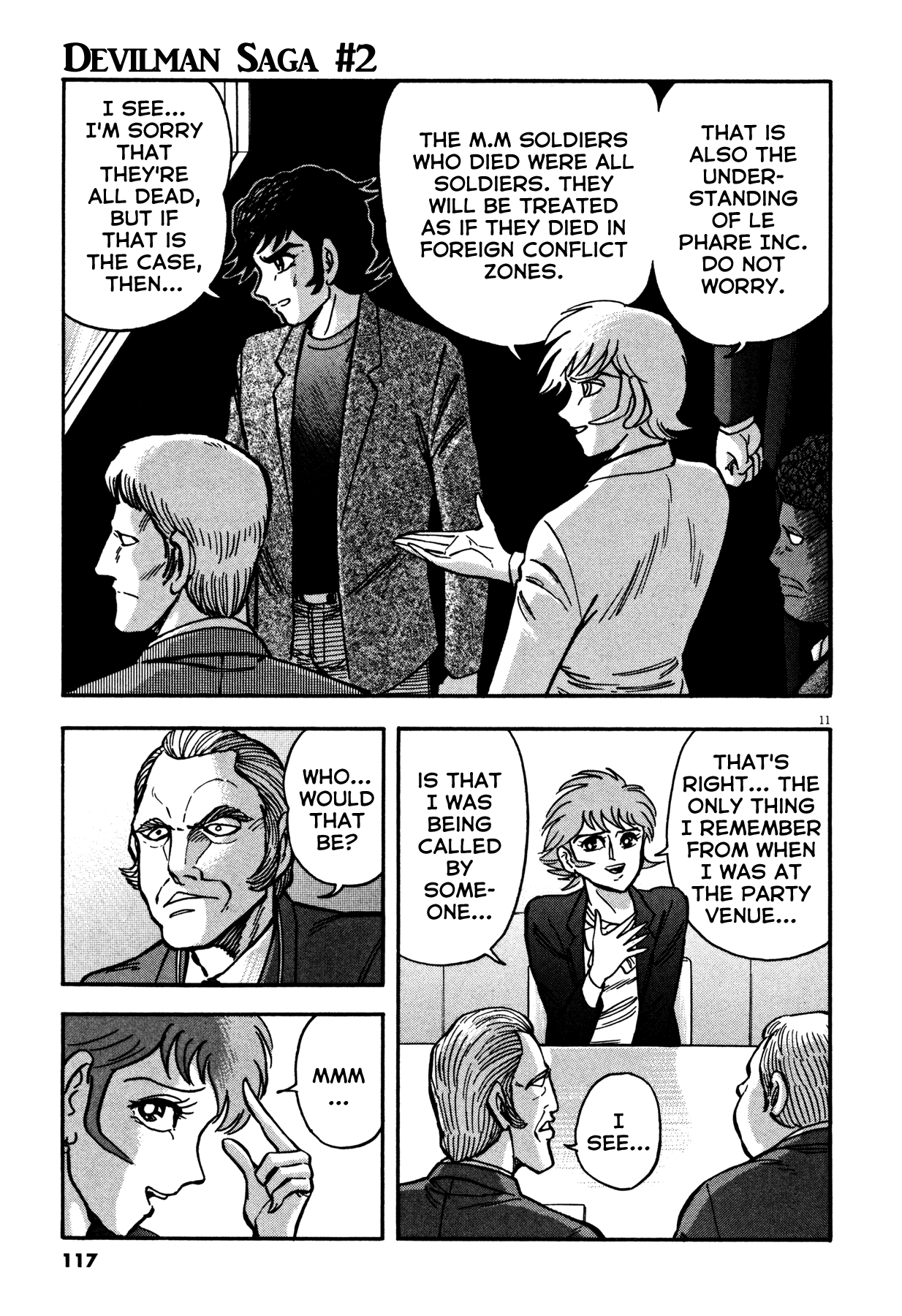 Devilman Saga Chapter 13 page 11 - Chapter 13: Residual Thoughts