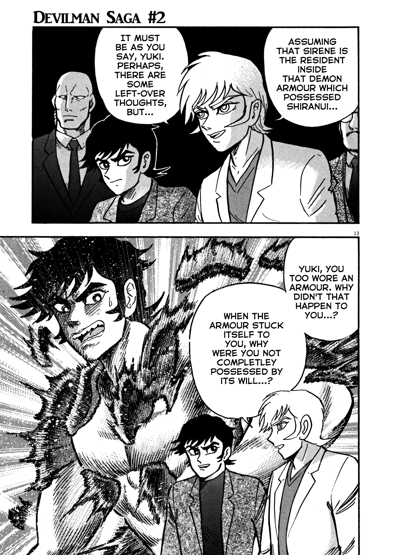Devilman Saga Chapter 13 page 13 - Chapter 13: Residual Thoughts