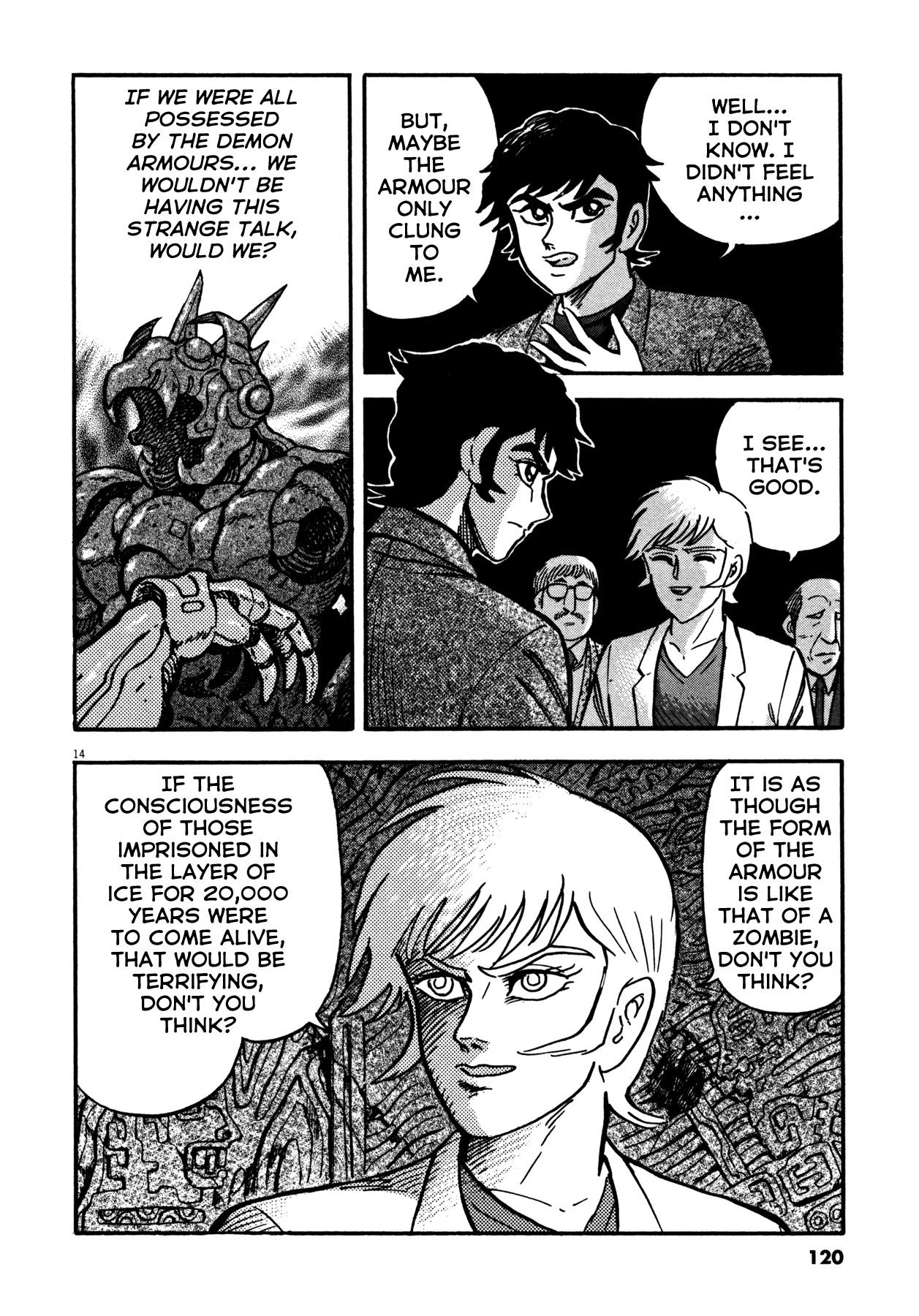 Devilman Saga Chapter 13 page 14 - Chapter 13: Residual Thoughts