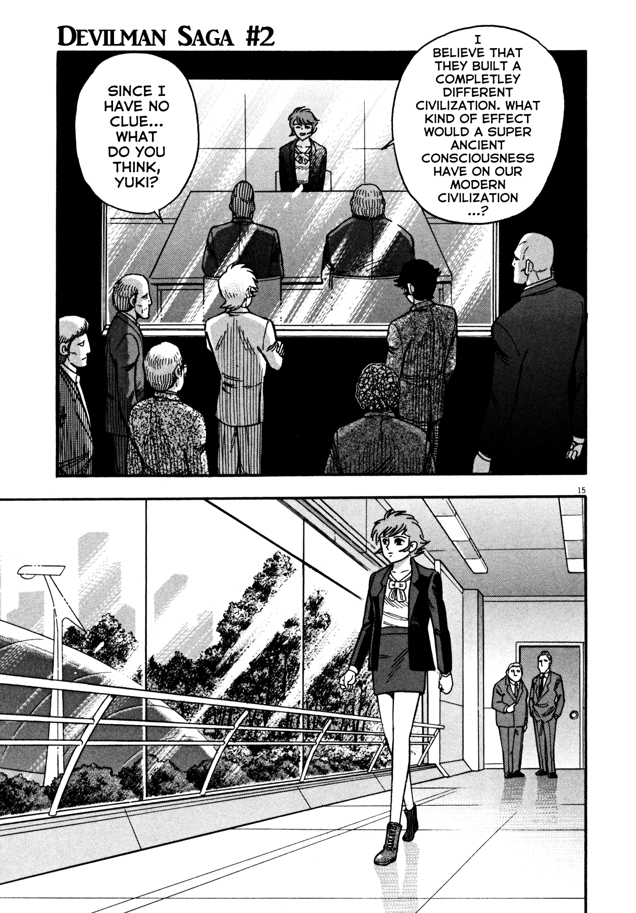Devilman Saga Chapter 13 page 15 - Chapter 13: Residual Thoughts