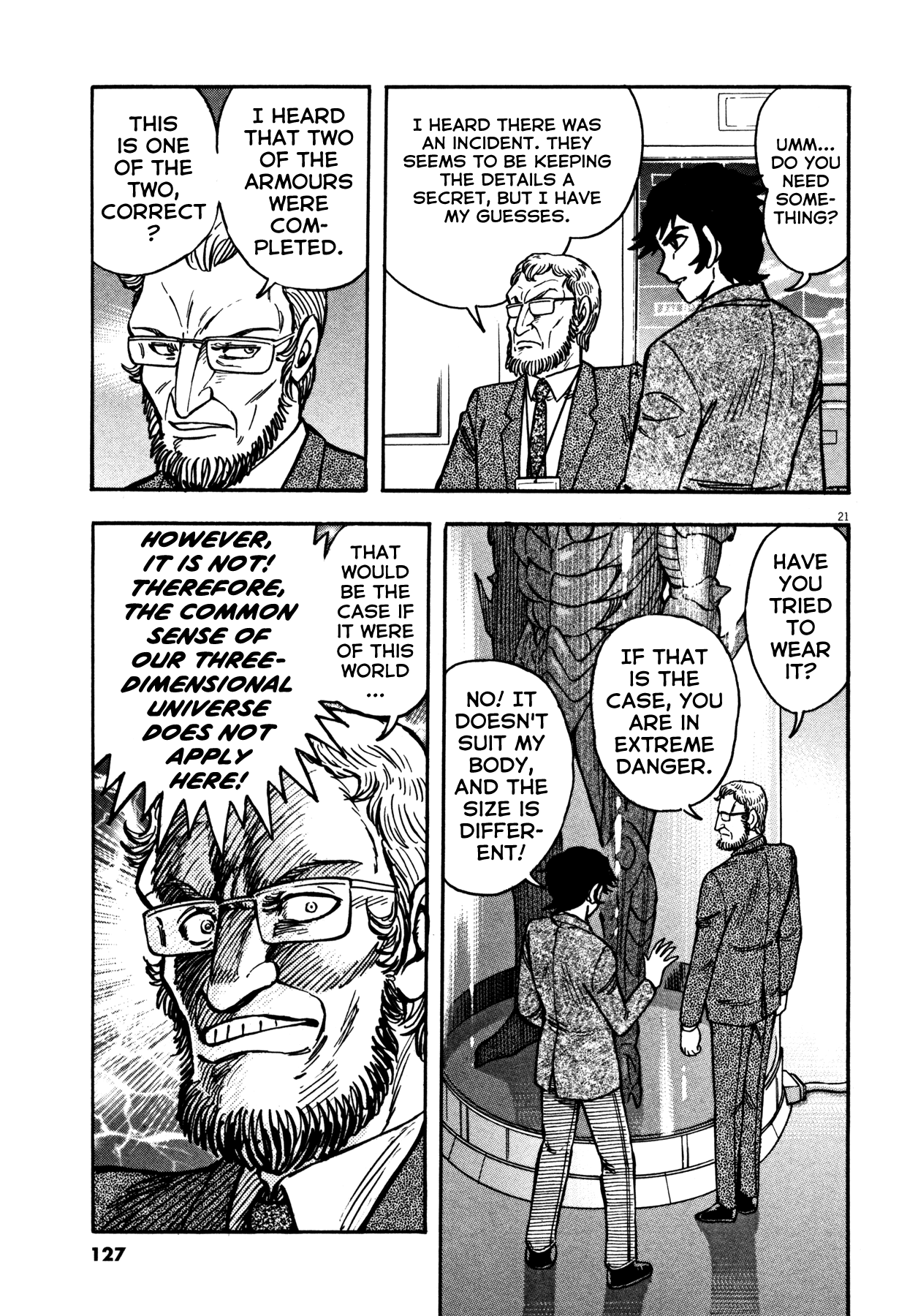 Devilman Saga Chapter 13 page 21 - Chapter 13: Residual Thoughts