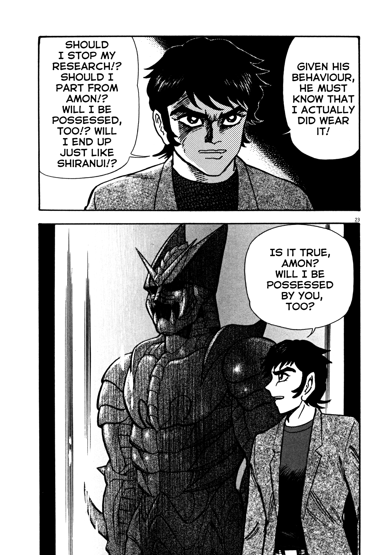 Devilman Saga Chapter 13 page 23 - Chapter 13: Residual Thoughts