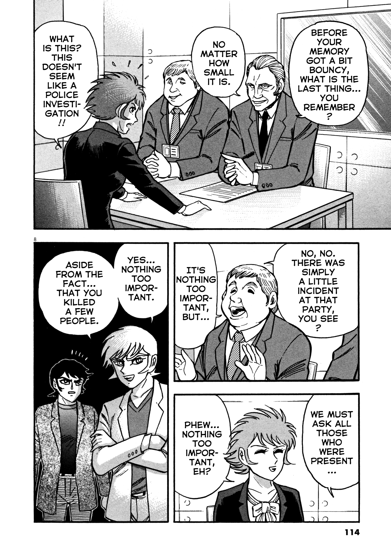 Devilman Saga Chapter 13 page 8 - Chapter 13: Residual Thoughts