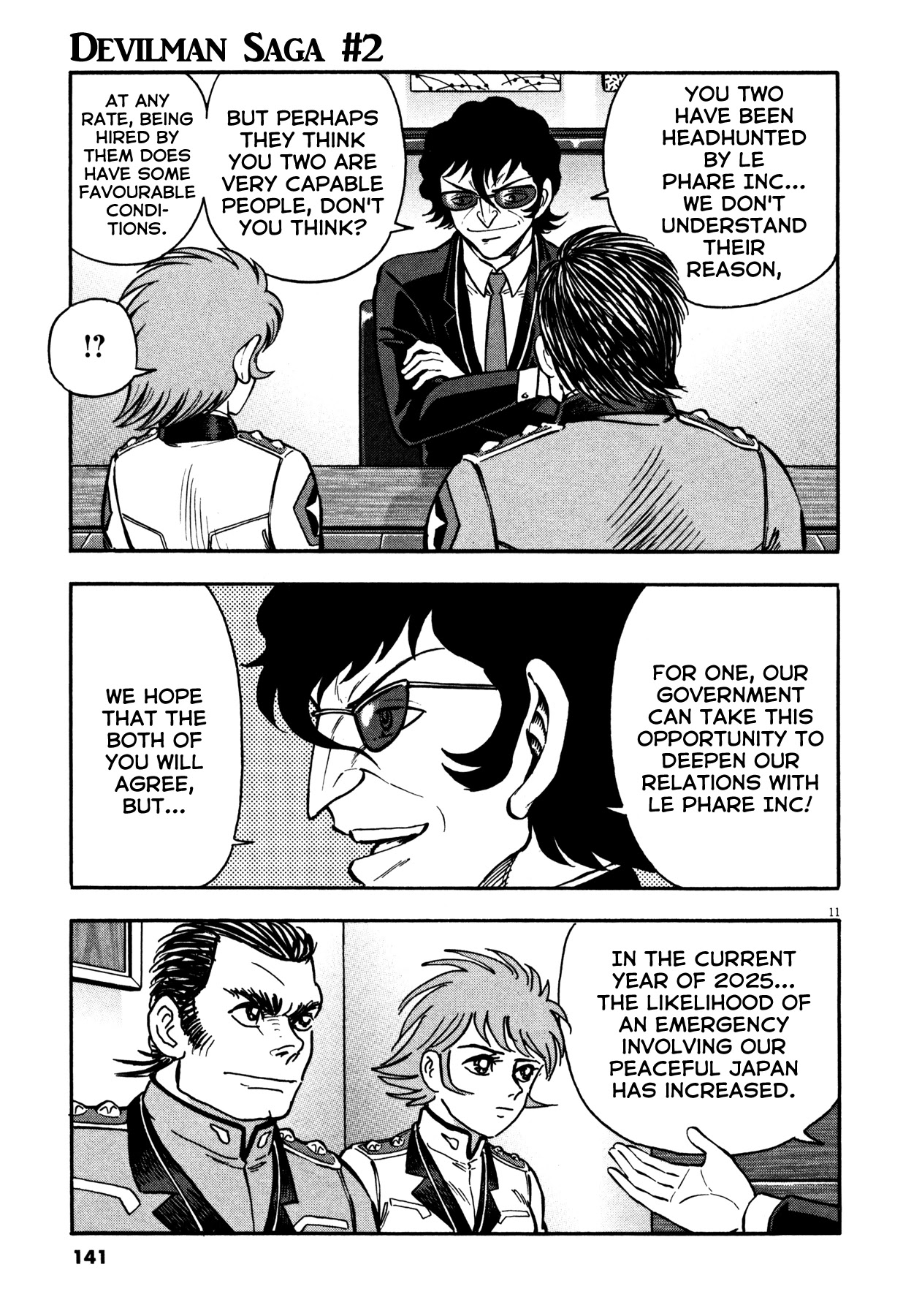 Devilman Saga Chapter 14 page 11 - Chapter 14: Capturing The "Keys"