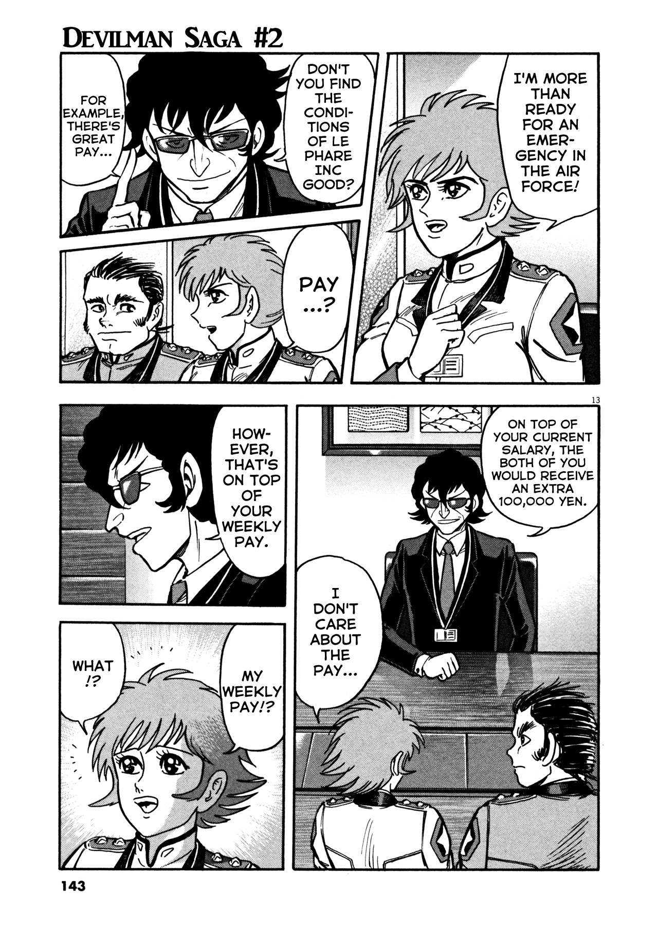 Devilman Saga Chapter 14 page 13 - Chapter 14: Capturing The "Keys"