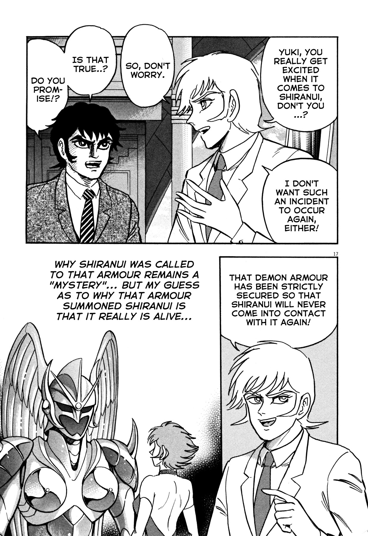 Devilman Saga Chapter 14 page 17 - Chapter 14: Capturing The "Keys"