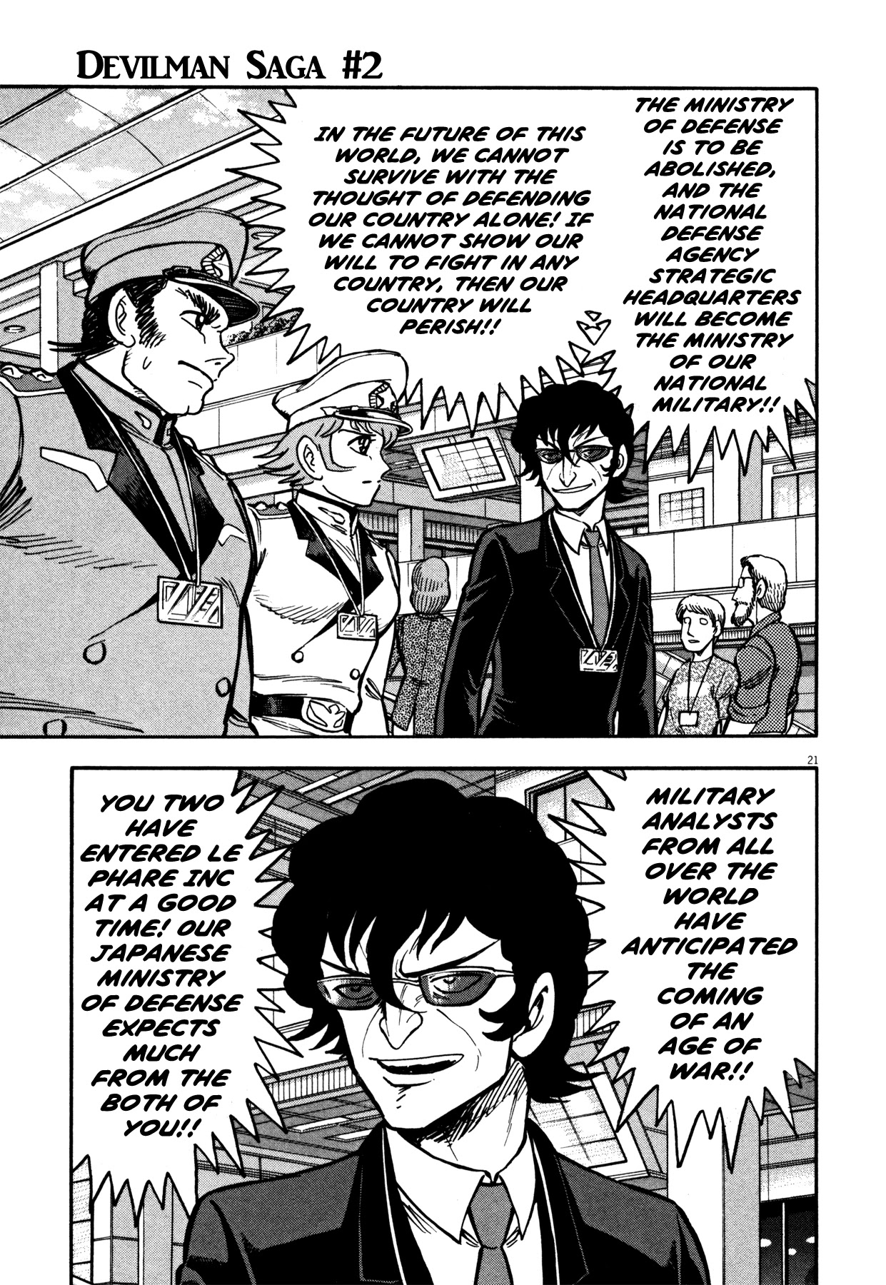 Devilman Saga Chapter 14 page 21 - Chapter 14: Capturing The "Keys"