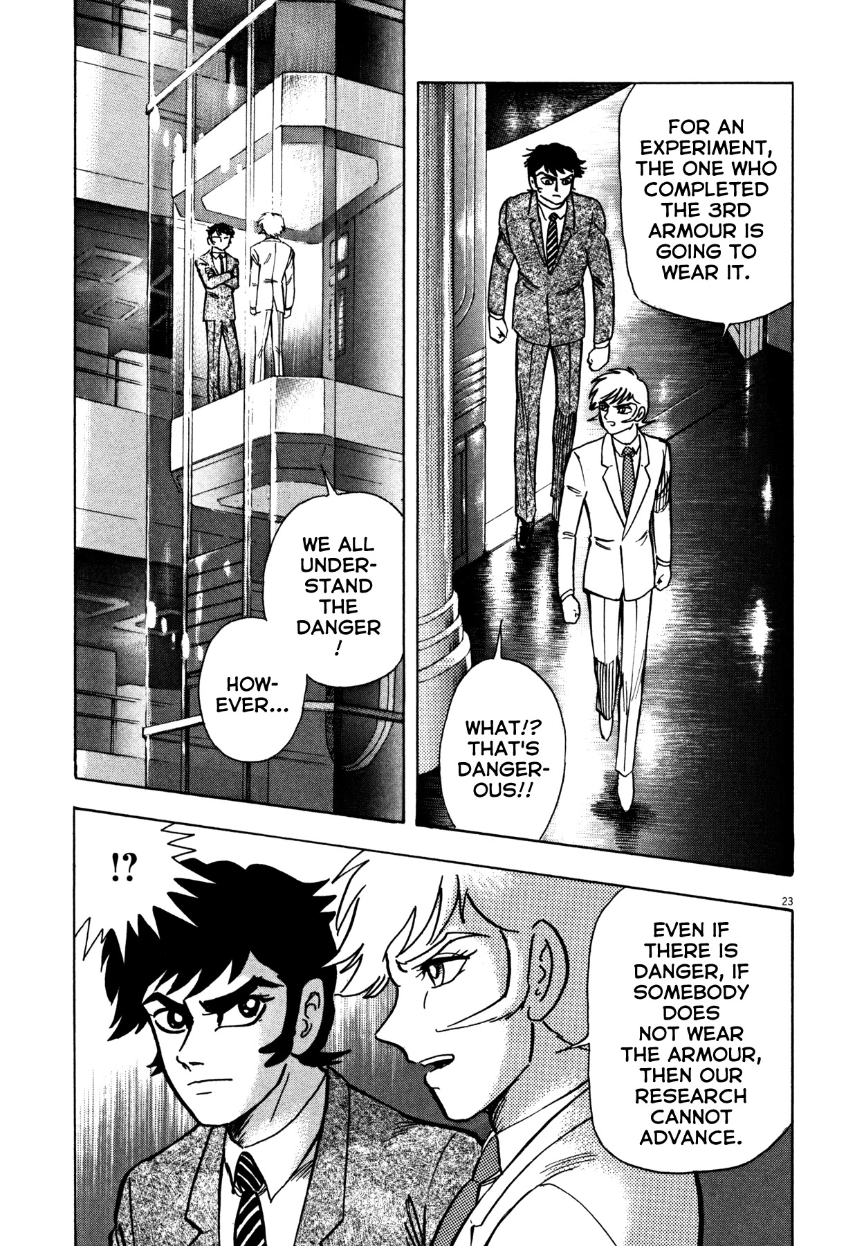 Devilman Saga Chapter 14 page 23 - Chapter 14: Capturing The "Keys"