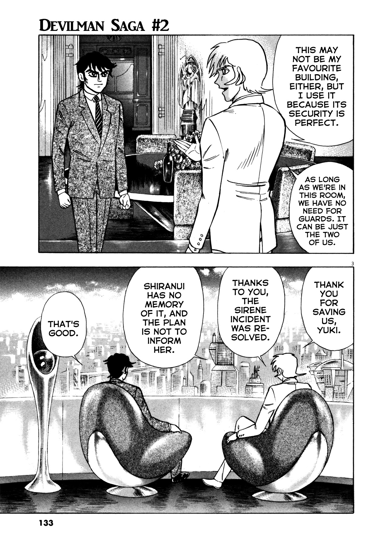 Devilman Saga Chapter 14 page 3 - Chapter 14: Capturing The "Keys"