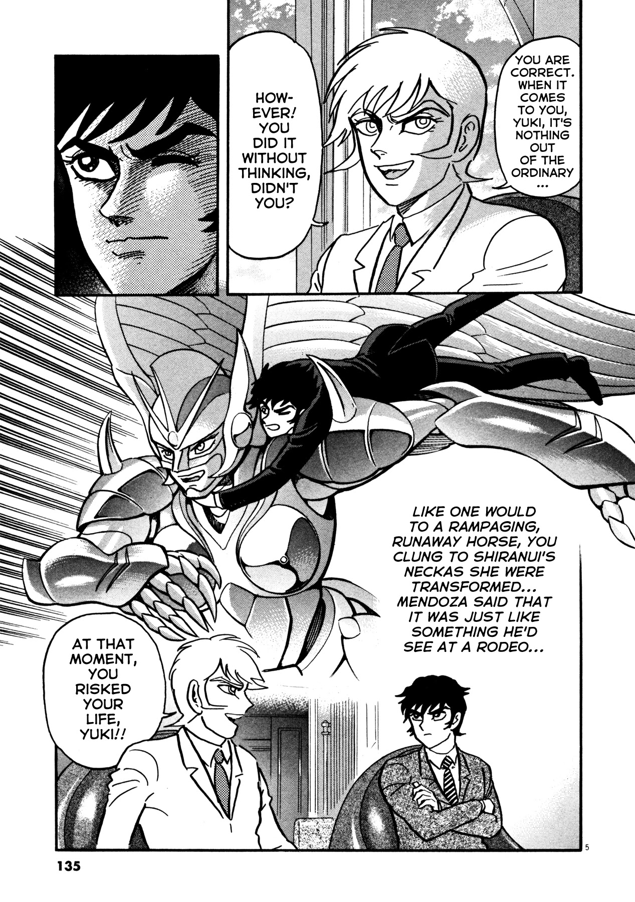 Devilman Saga Chapter 14 page 5 - Chapter 14: Capturing The "Keys"