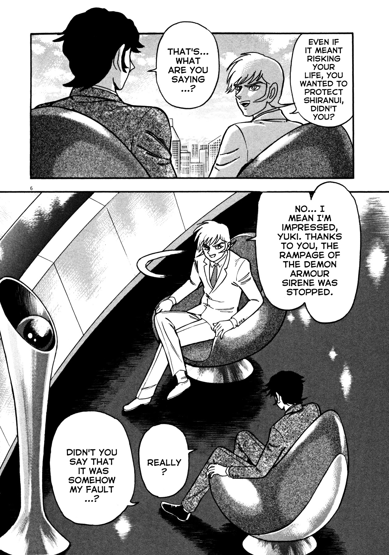 Devilman Saga Chapter 14 page 6 - Chapter 14: Capturing The "Keys"