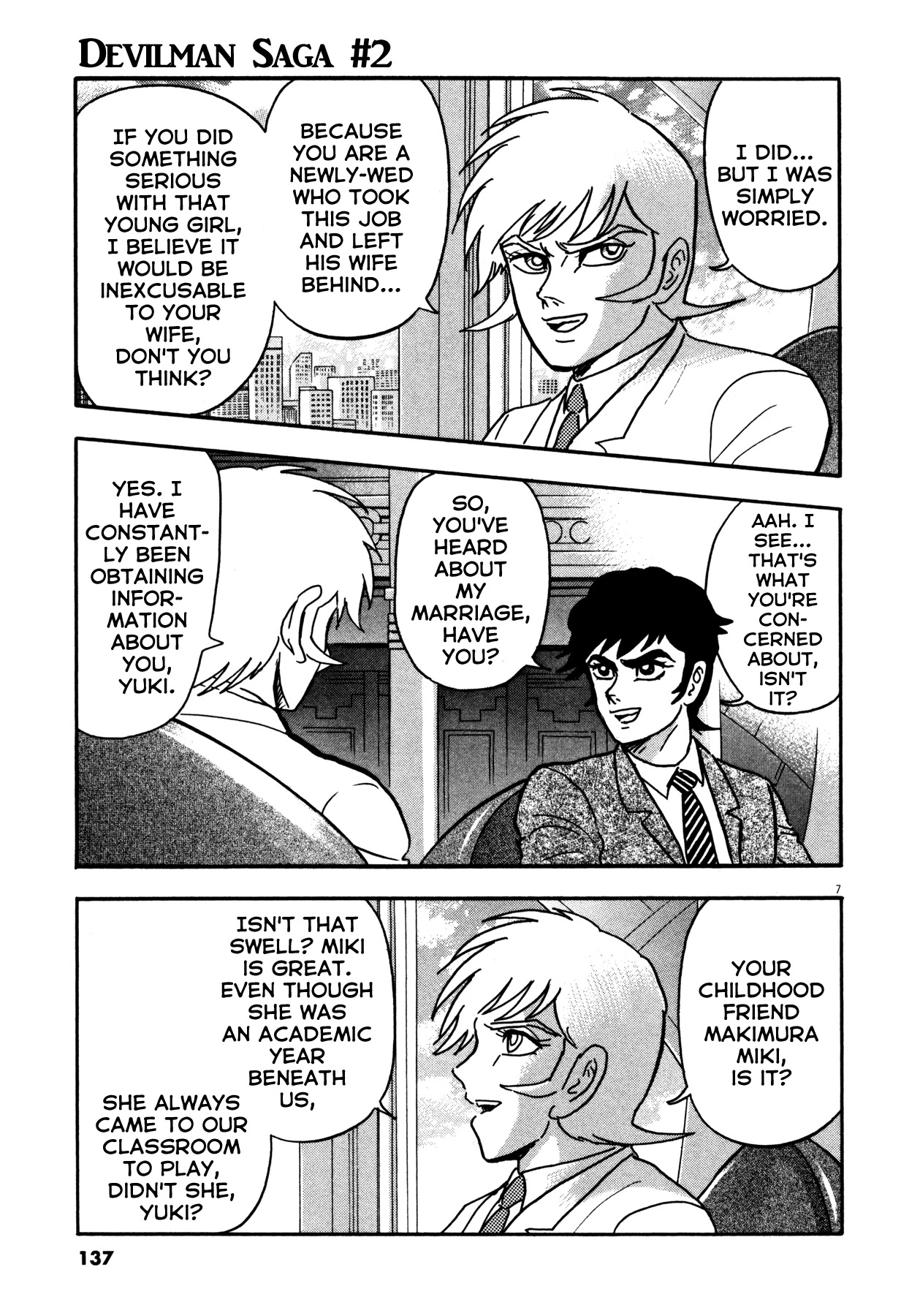 Devilman Saga Chapter 14 page 7 - Chapter 14: Capturing The "Keys"