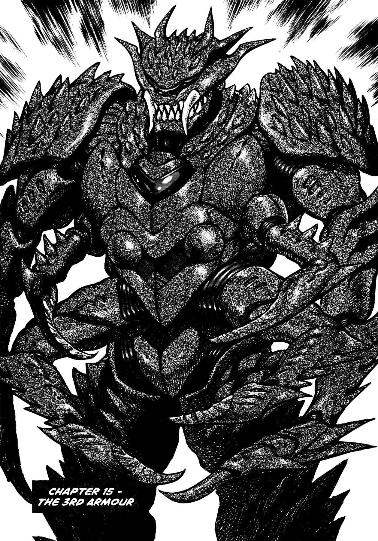 Devilman Saga Chapter 15 page 1 - Chapter 15: The 3rd Armour