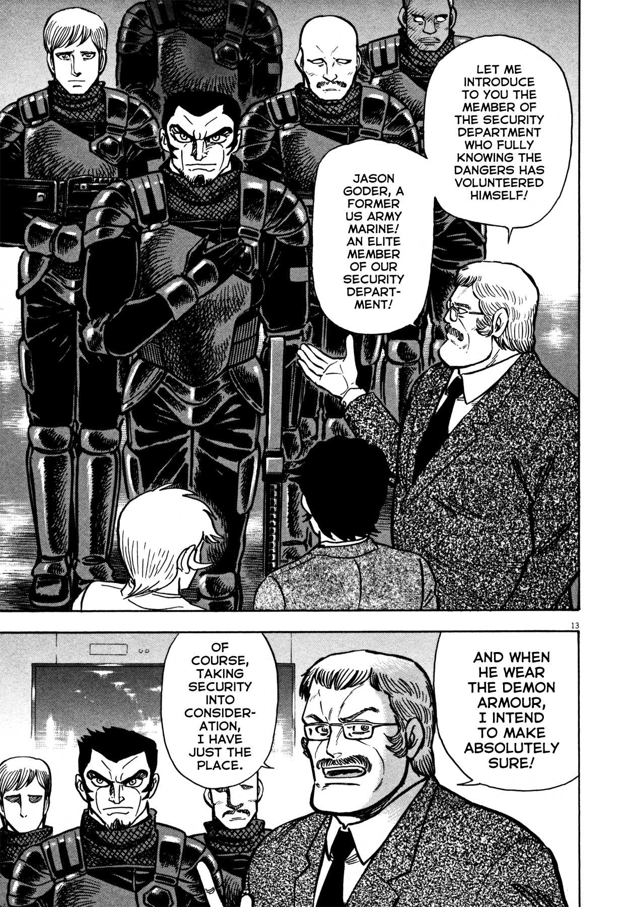 Devilman Saga Chapter 15 page 12 - Chapter 15: The 3rd Armour