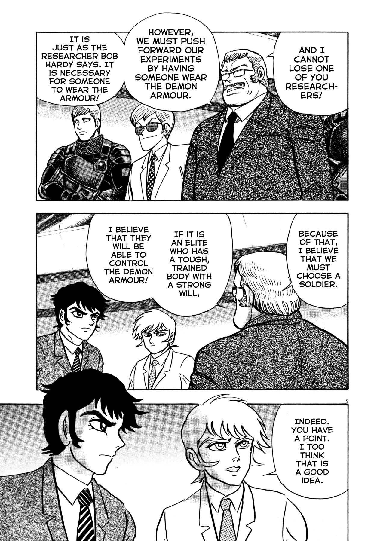 Devilman Saga Chapter 15 page 8 - Chapter 15: The 3rd Armour