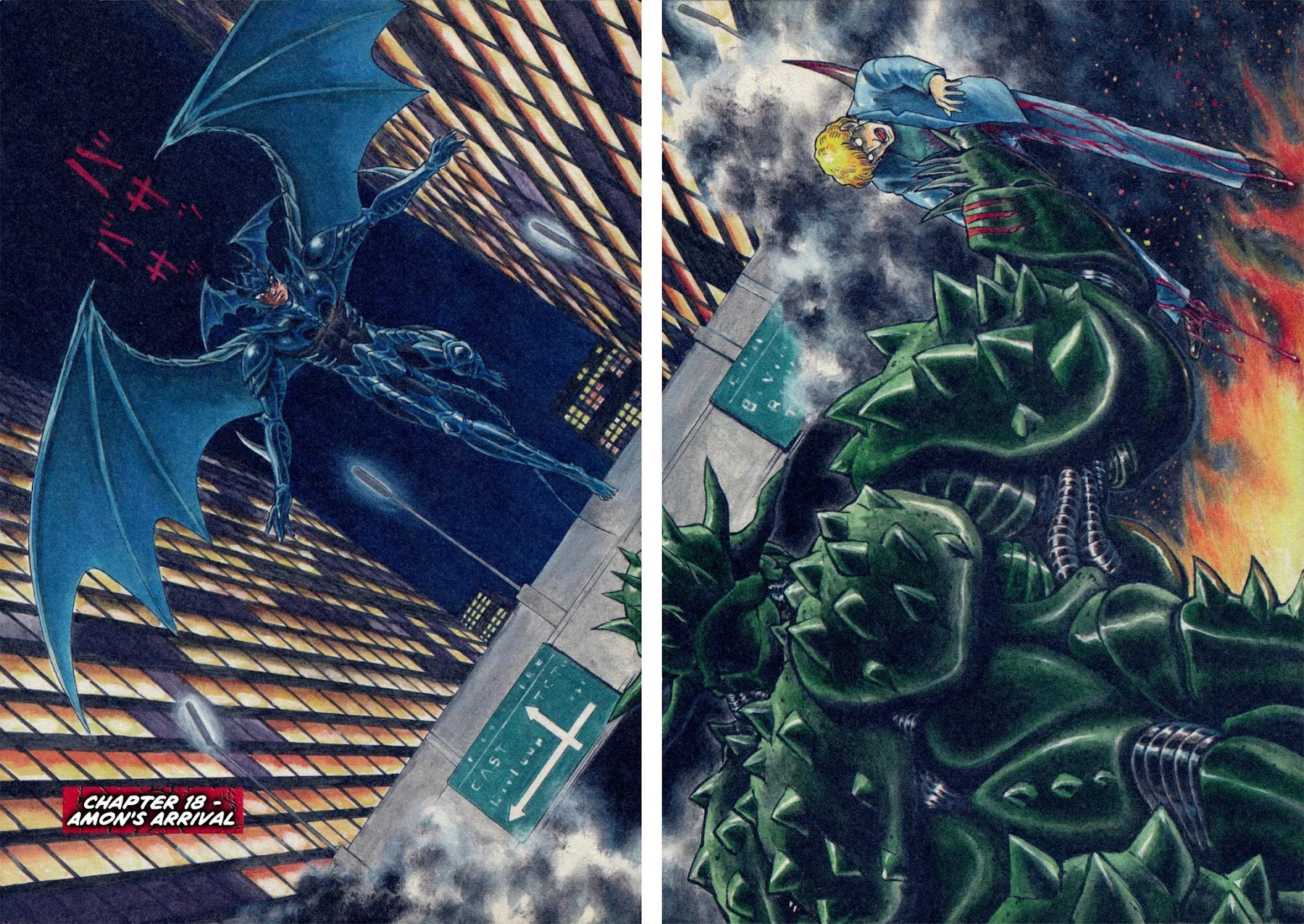 Devilman Saga Chapter 18 page 8 - Chapter 18: Amon's Arrival