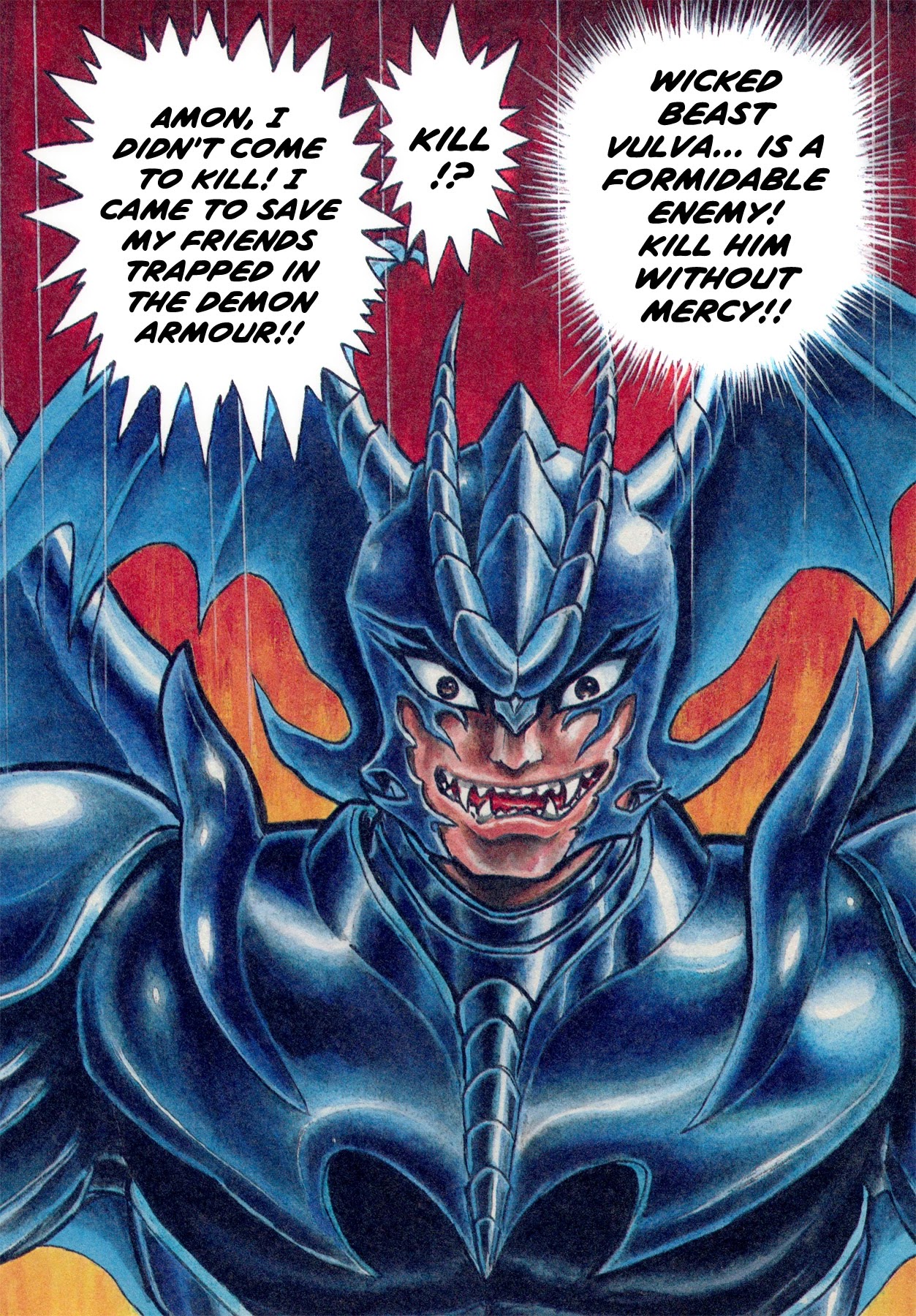Devilman Saga Chapter 18 page 9 - Chapter 18: Amon's Arrival