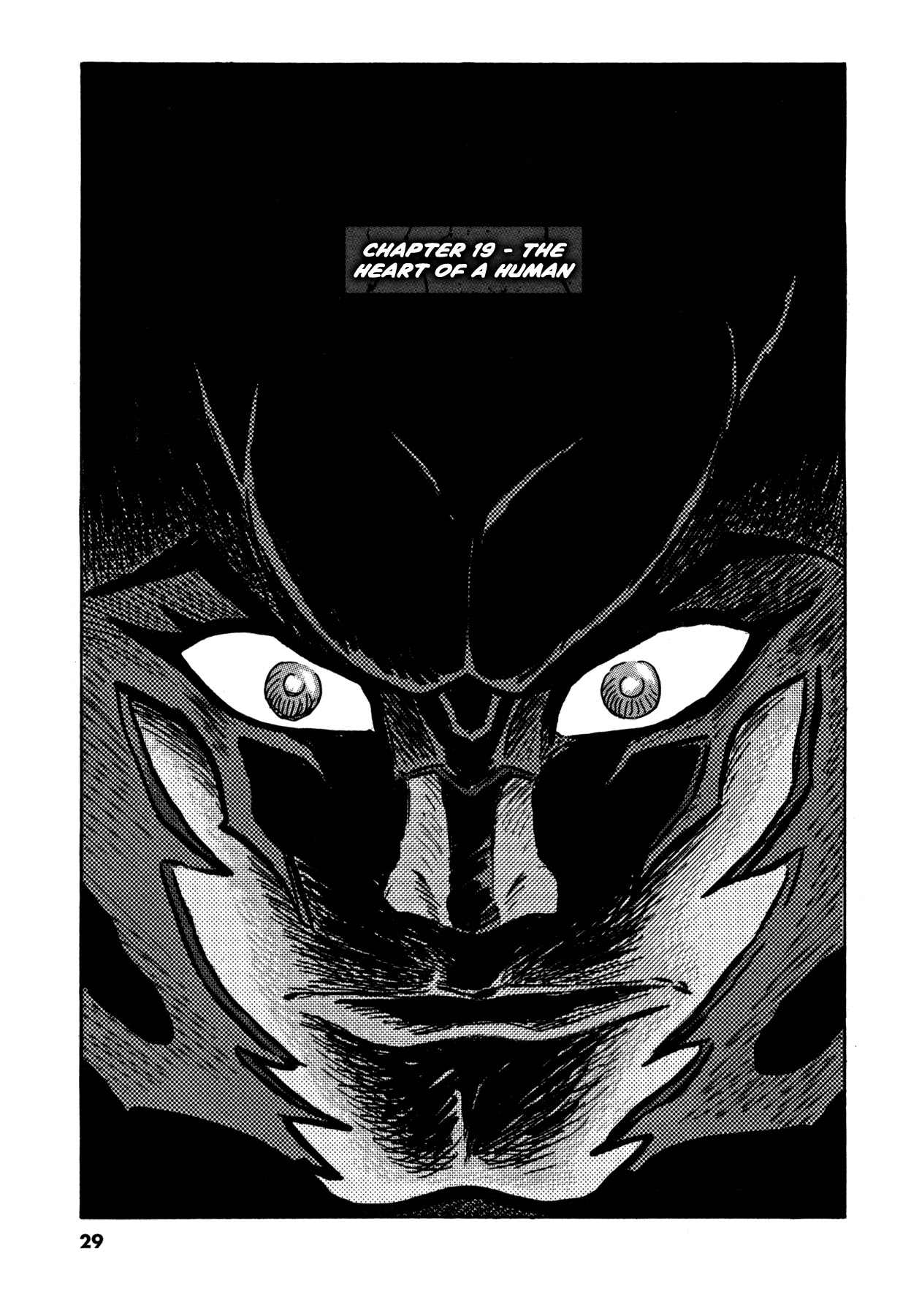 Devilman Saga Chapter 19 page 1 - Chapter 19: The Heart of a Human