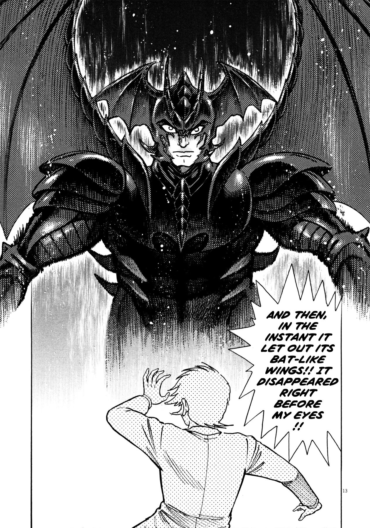 Devilman Saga Chapter 19 page 13 - Chapter 19: The Heart of a Human