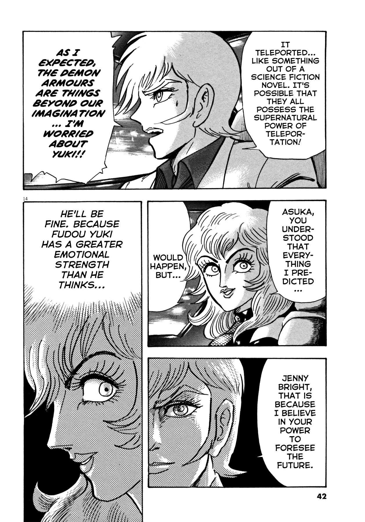 Devilman Saga Chapter 19 page 14 - Chapter 19: The Heart of a Human