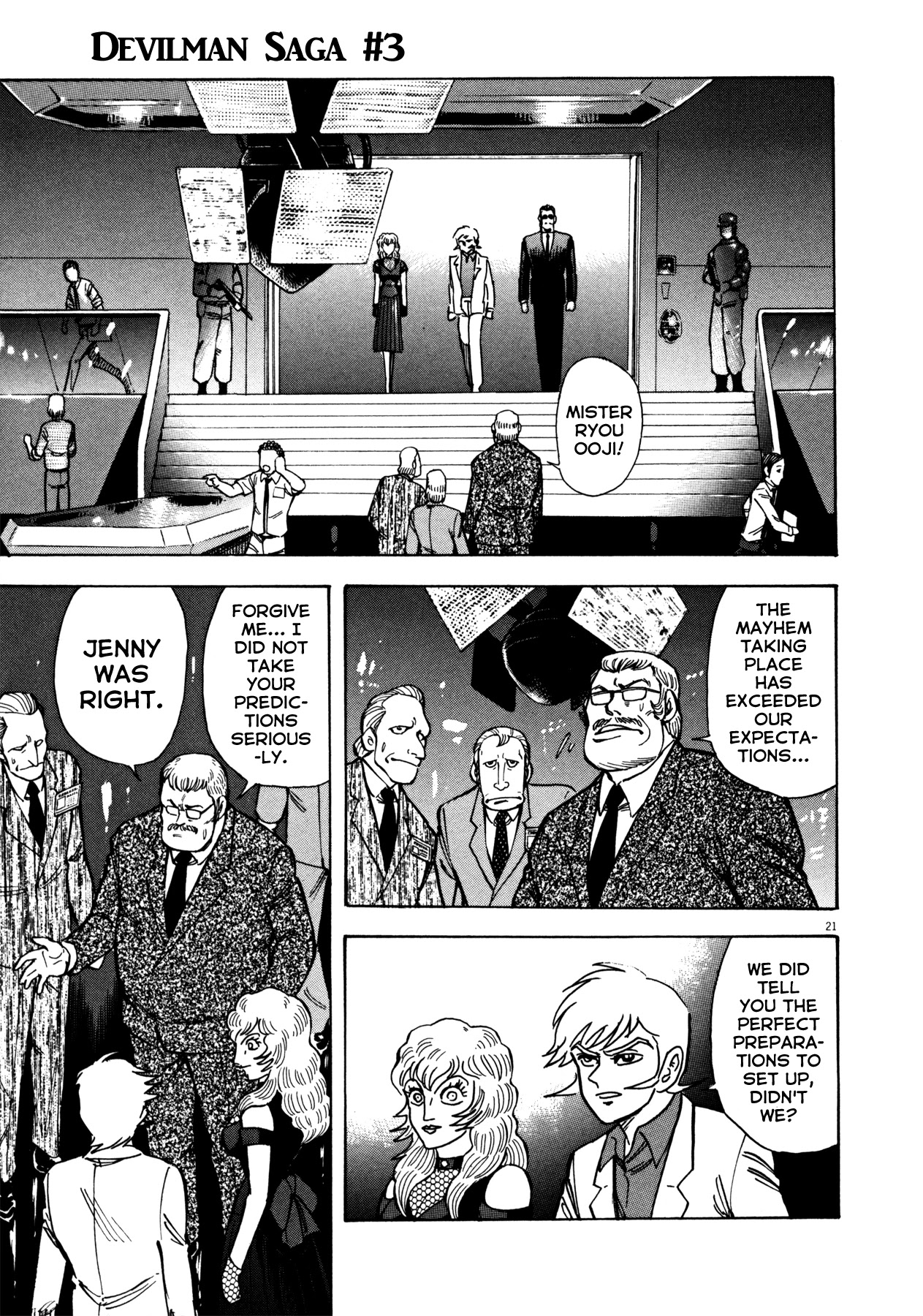 Devilman Saga Chapter 19 page 21 - Chapter 19: The Heart of a Human