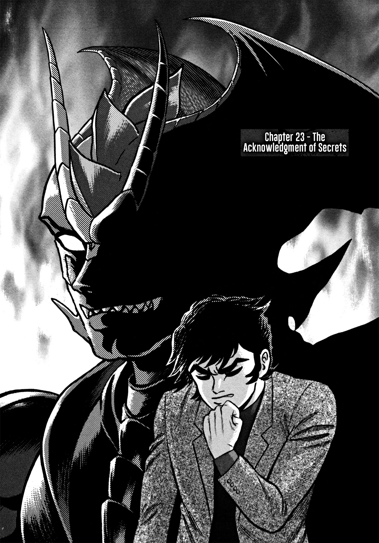 Devilman Saga Chapter 23 page 1 - Chapter 23: The Acknowledgment of Secrets