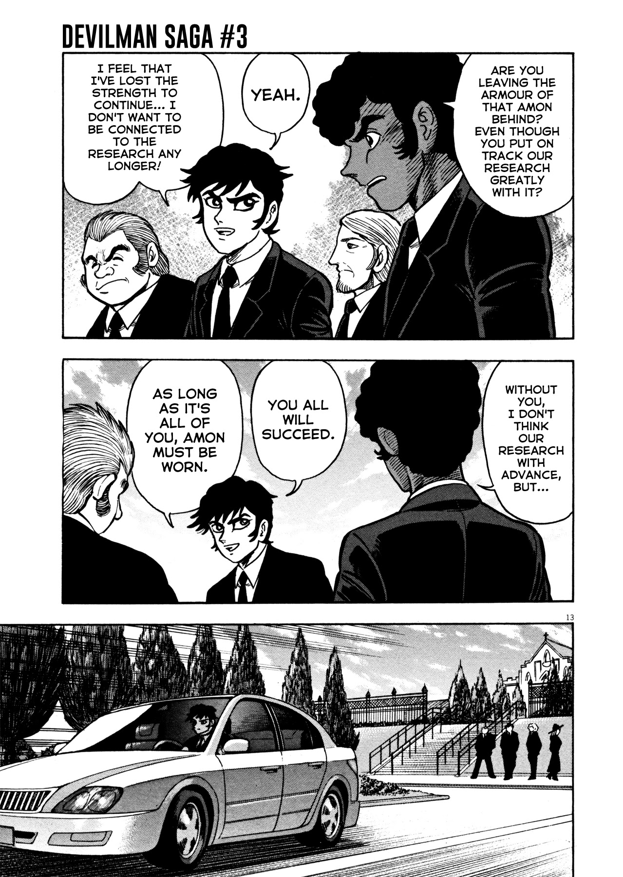 Devilman Saga Chapter 23 page 13 - Chapter 23: The Acknowledgment of Secrets