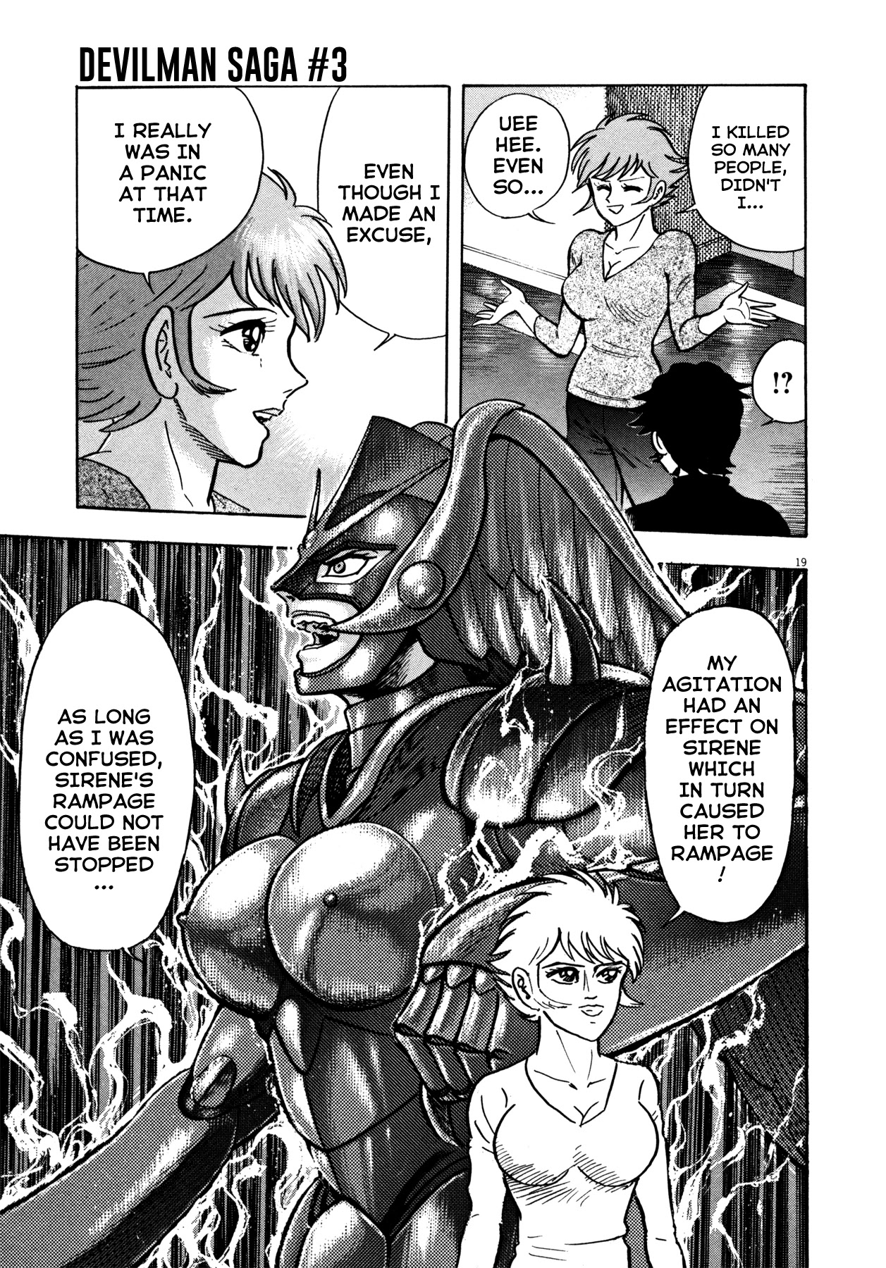 Devilman Saga Chapter 23 page 19 - Chapter 23: The Acknowledgment of Secrets