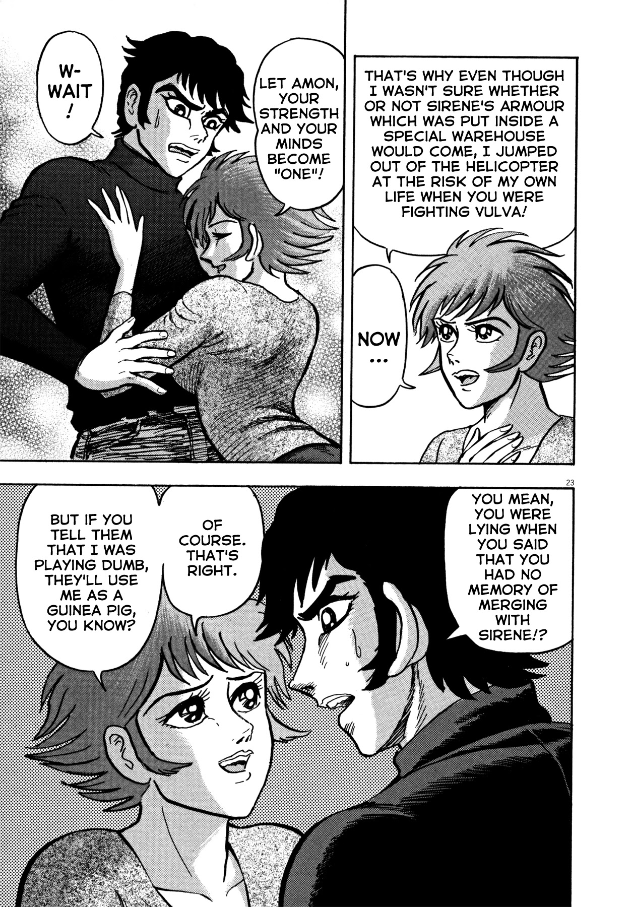Devilman Saga Chapter 23 page 23 - Chapter 23: The Acknowledgment of Secrets