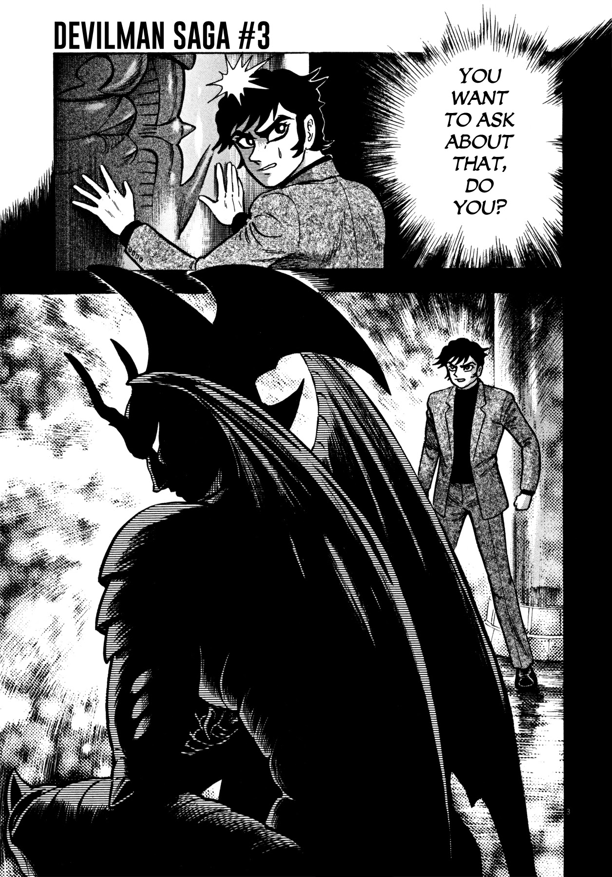 Devilman Saga Chapter 23 page 3 - Chapter 23: The Acknowledgment of Secrets