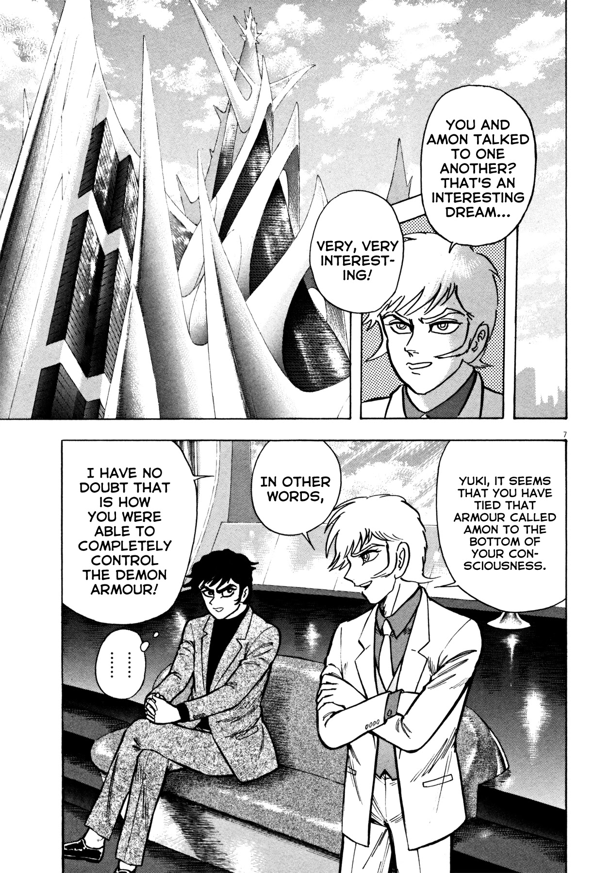 Devilman Saga Chapter 23 page 7 - Chapter 23: The Acknowledgment of Secrets