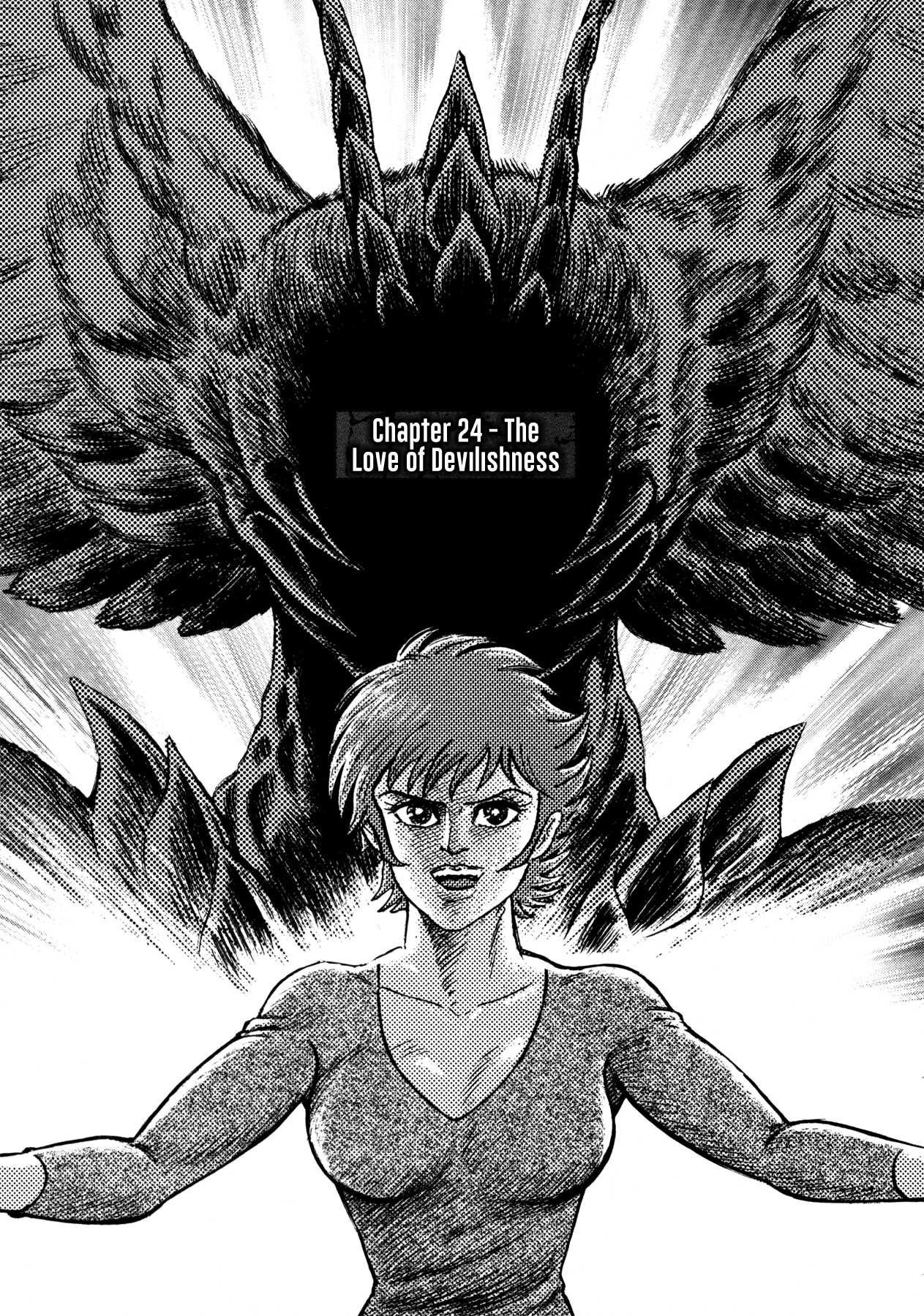 Devilman Saga Chapter 24 page 1 - Chapter 24: The Love of Devilishness