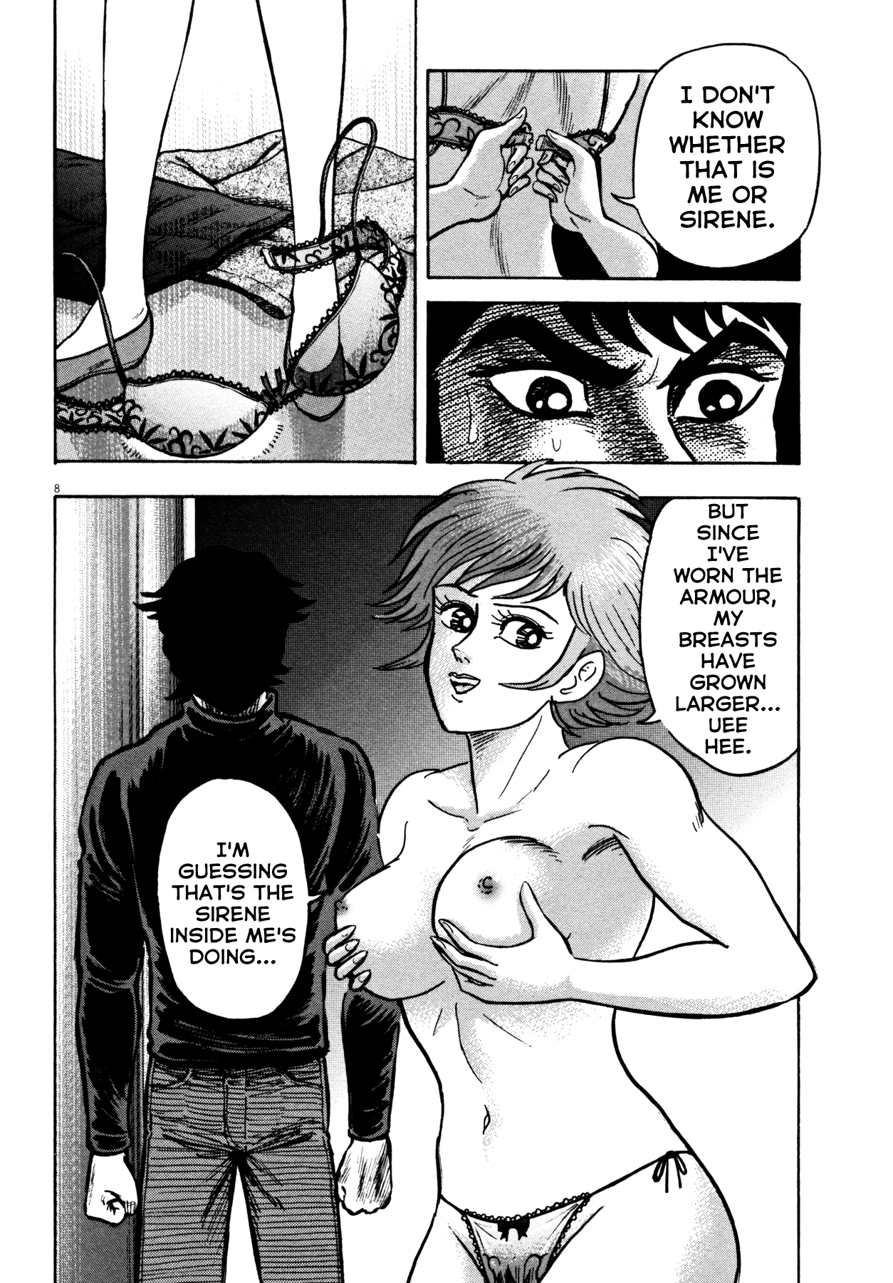 Devilman Saga Chapter 24 page 8 - Chapter 24: The Love of Devilishness