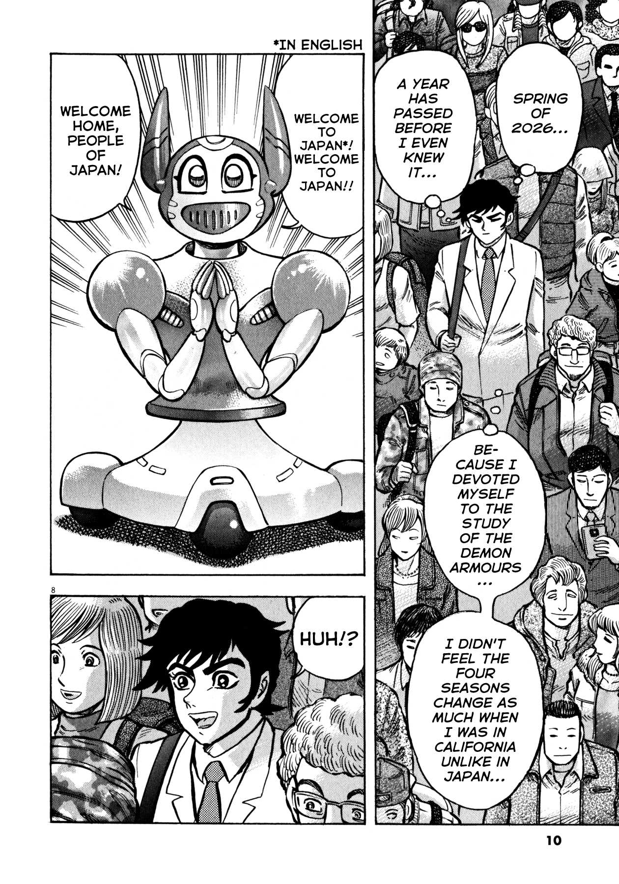 Devilman Saga Chapter 26 page 12 - Chapter 26: Returning home