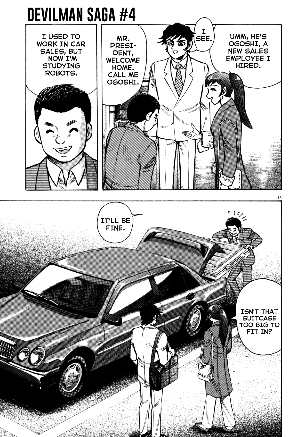 Devilman Saga Chapter 26 page 17 - Chapter 26: Returning home