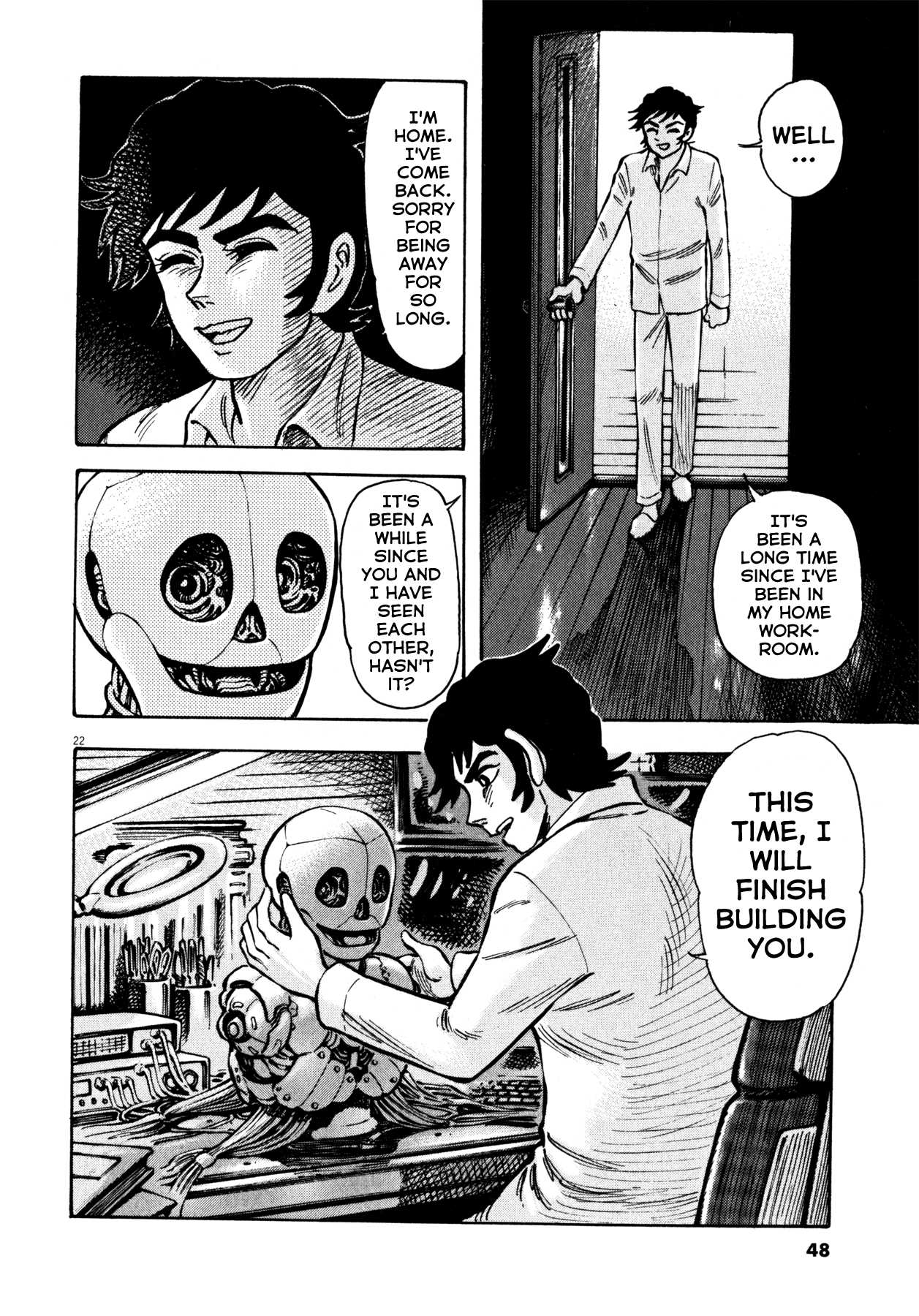 Devilman Saga Chapter 27 page 21 - Chapter 27: My Home