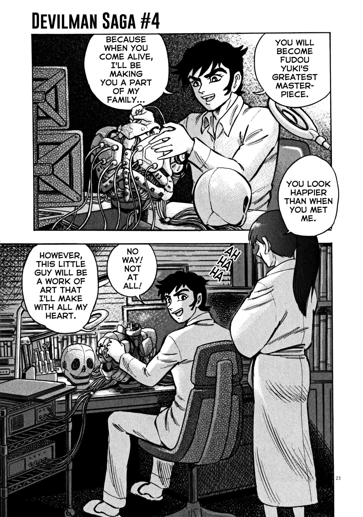 Devilman Saga Chapter 27 page 22 - Chapter 27: My Home