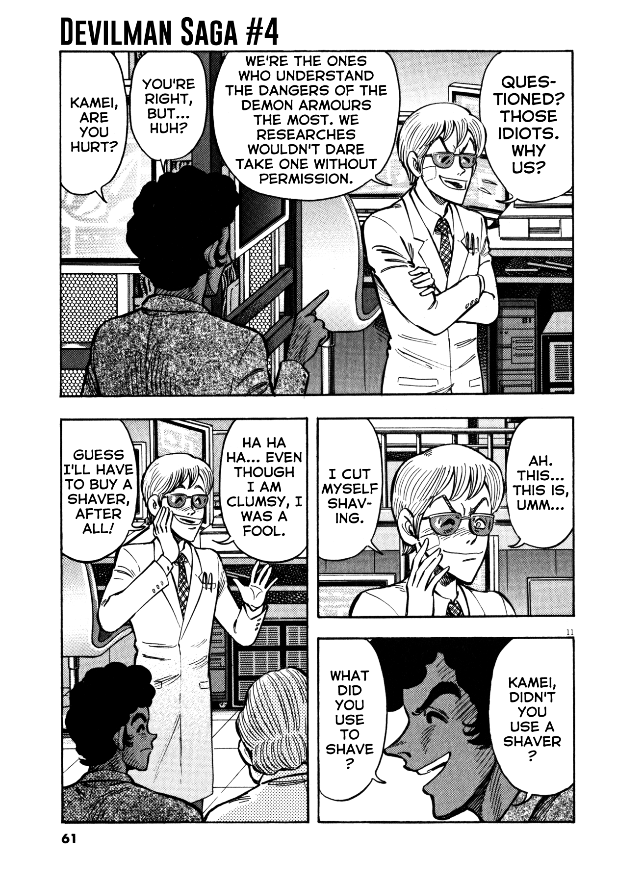 Devilman Saga Chapter 28 page 12 - Chapter 28: Assembly