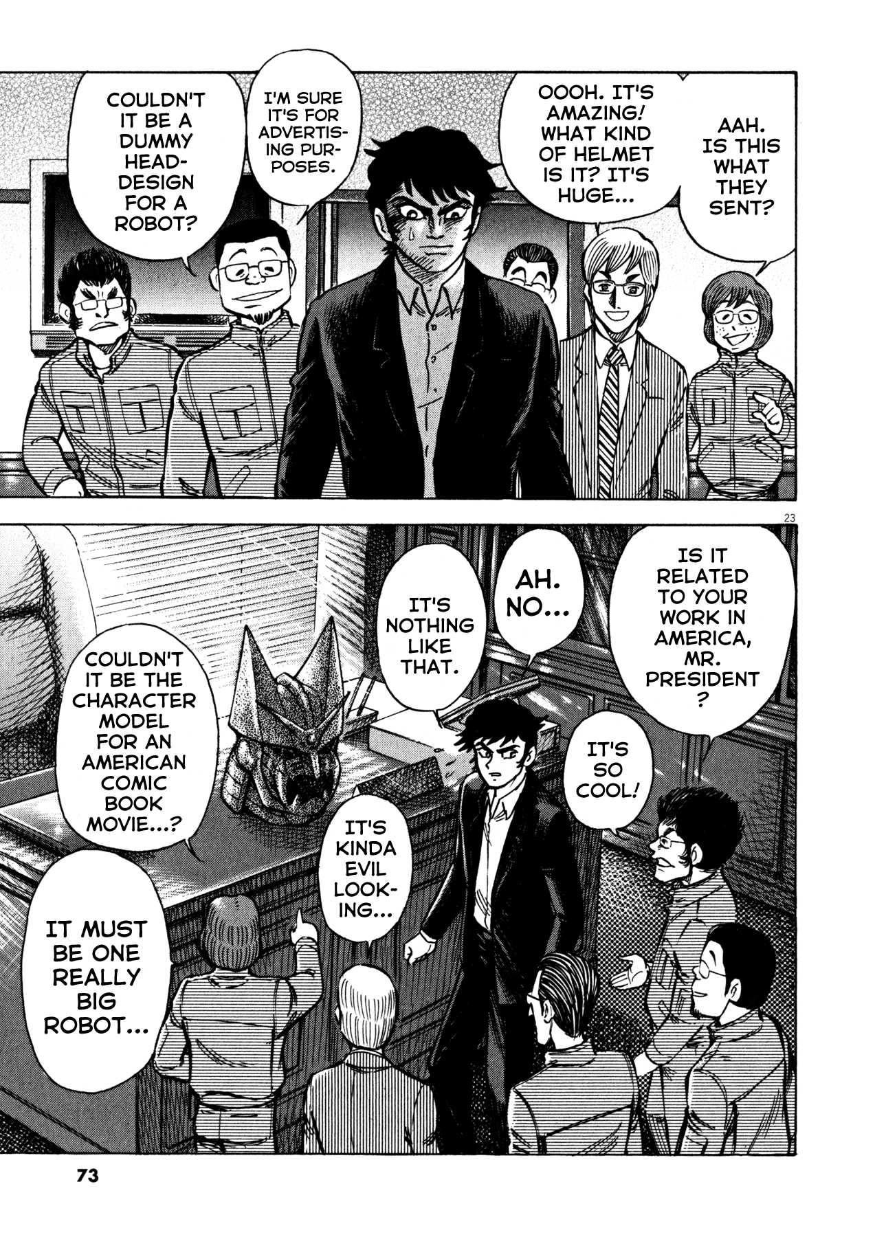 Devilman Saga Chapter 28 page 23 - Chapter 28: Assembly